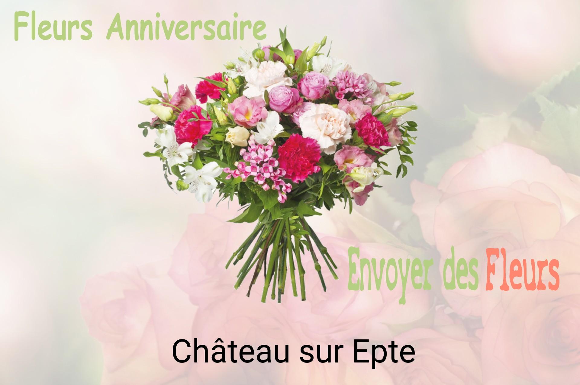 Bouquet de fleurs d’anniversaire livré à Château-sur-Epte